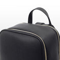 Charger l'image dans la visionneuse de la galerie, Audace noir Sac à dos cuir vegan recyclé 3-en-1