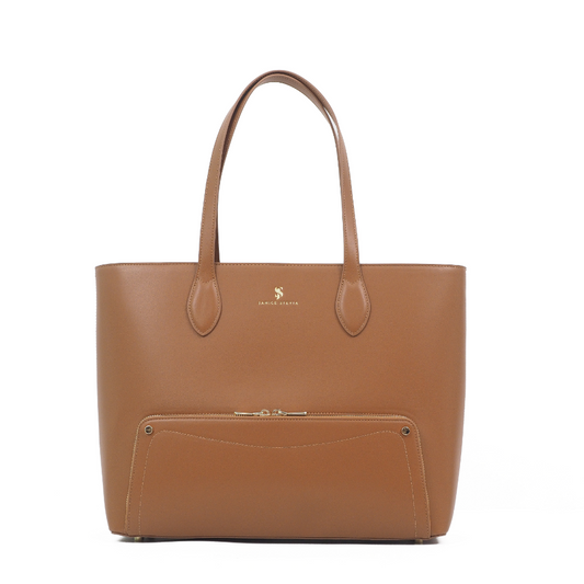 Joyce Tote bag cuir vegan recyclé 2 en 1