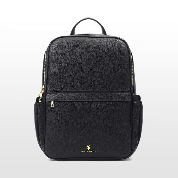 recycled vegan leather backpack – Janice Stevia