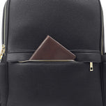 Audace noir Sac à dos cuir vegan recyclé 3-en-1