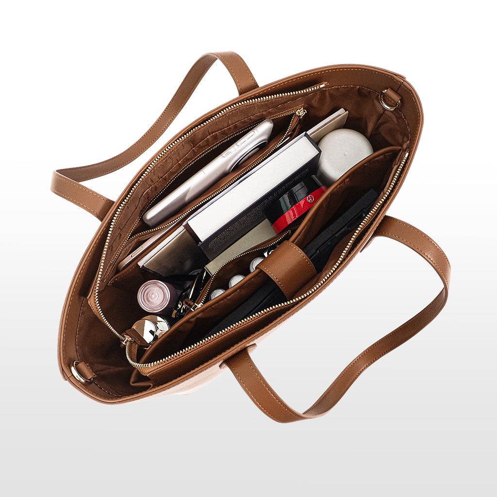 Joyce 2-in-1 recycled vegan leather tote bag