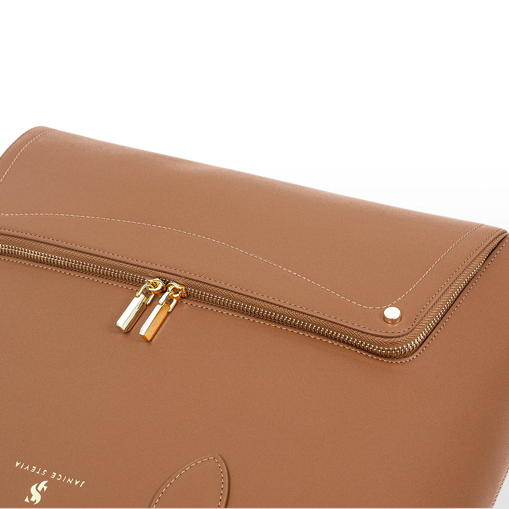 Joyce 2-in-1 recycled vegan leather tote bag