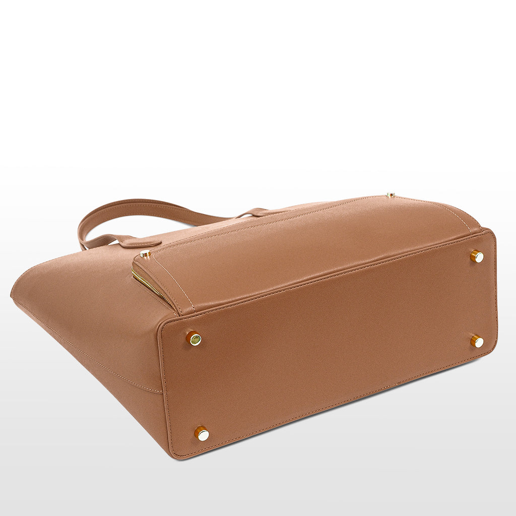 Joyce 2-in-1 recycled vegan leather tote bag