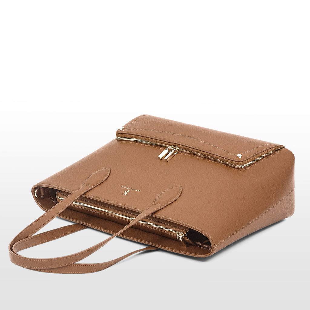Joyce 2-in-1 recycled vegan leather tote bag