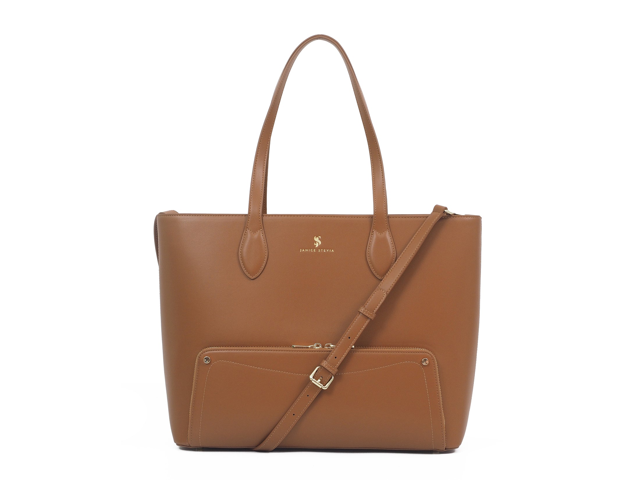 Joyce Tote bag cuir vegan recyclé 2 en 1