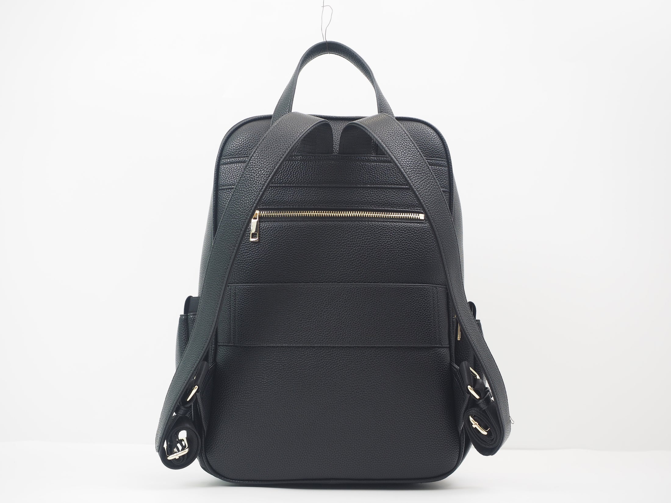 Audace noir Sac à dos cuir vegan recyclé 3-en-1
