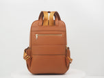 Audace Brown 3-in-1 Recycled Vegan Leather Backpack