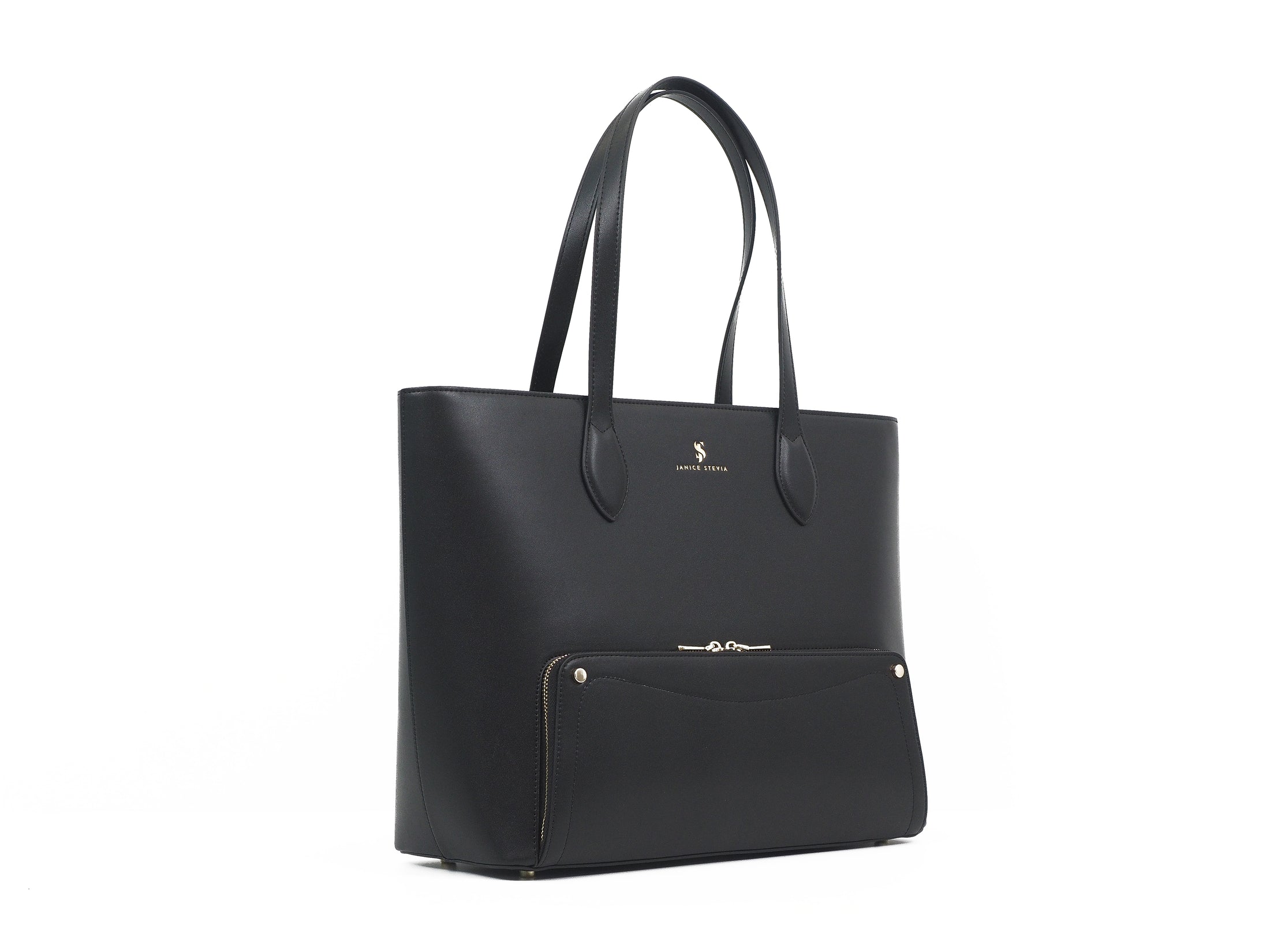Joyce Tote bag cuir vegan recyclé 2 en 1